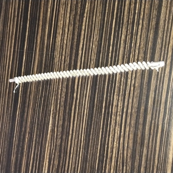 Sterling Silver 925 Fas Macaroni Shaped Bracelet - Picture 5 of 5